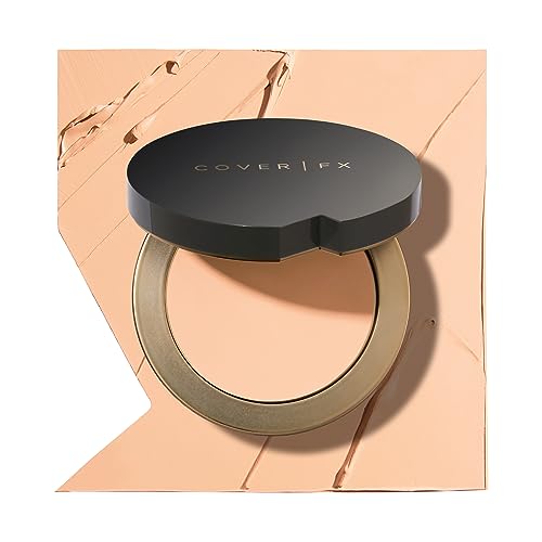 COVER FX Total Cover Cream Foundation - Shade F1 - Full Coverage - Natural Skin-Like Finish - Oil-Free - All Skin Types