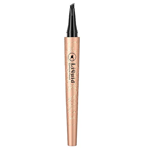 Cover Girl Eyeliner Pencil Anti Sweat Not Smudged Four Fork Water Eyebrow Pencil Birthday Gift 1ml Eye Pencil Eyeliner (A, One Size)
