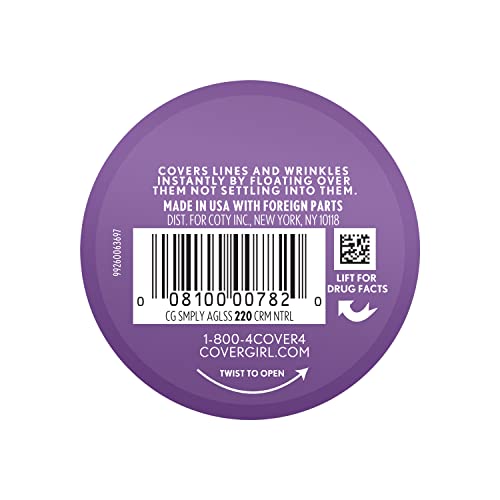 COVERGIRL Olay Simply Ageless Foundation Creamy Natural 0.44 Oz Pressed Powder Buff Beige 0.39 Oz - Image 3