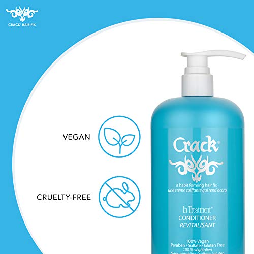 Crack HAIR FIX In-Treatment Conditioner - Nourishing and Hydrating Conditioner Create To Detangle, Tame, And Improve The Resiliency Of Your Hair - Image 3
