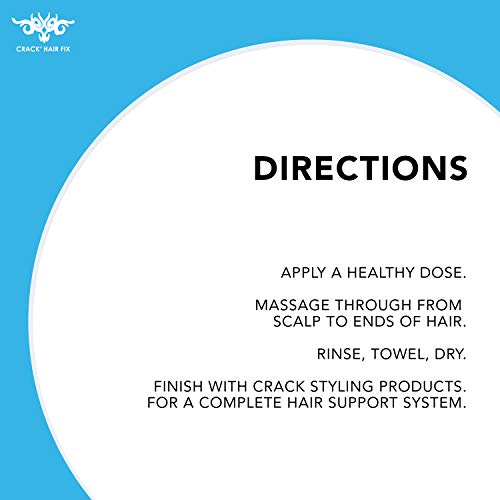 Crack HAIR FIX In-Treatment Conditioner - Nourishing and Hydrating Conditioner Create To Detangle, Tame, And Improve The Resiliency Of Your Hair - Image 5