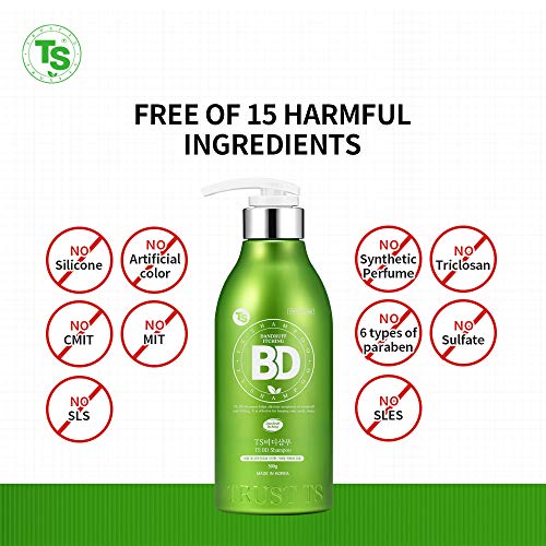 Biotin Dandruff Shampoo for Itchy Scalp - 16.9 Fl Oz Bottle - Image 5