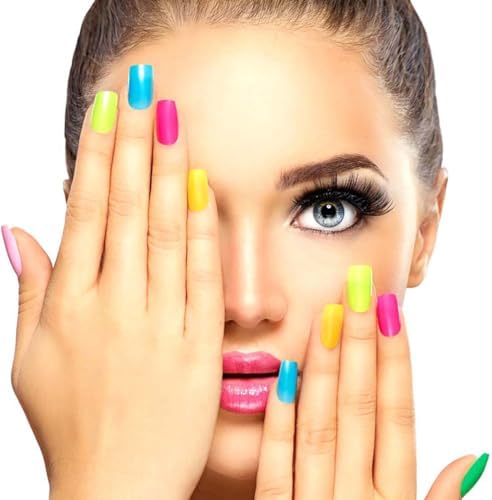 DANNEASY 24 Sheets Light Color Nail Polish Stickers Full Nail Wraps Stick on Nail Polish Strips Gel Nail Strips Self Adhesive Fingernail Sticker Nails for Women with Nail File, Cuticle Stick - Image 5