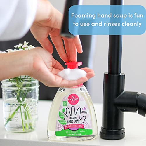 Dapple Foaming Hand Soap Baby, Lavender, 13 Fl Oz (Pack of 3) - Gentle, Plant Based, Hand Wash Baby Soap - Hypoallergenic for Sensitive Skin - Image 5