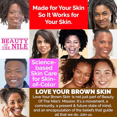 Dark Spots Eliminator™ Serum for Skin-of-Color, Remover Face Hyperpigmentation Age Acne Retinol Niacinamide Hyaluronic Acid, Beauty of the Nile® 1 Oz - Image 9
