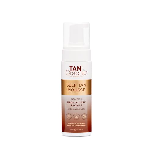 Dermatologist Approved Dark Skin Self-Tan Mousse 200ml Easy Application - Image 2