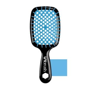 Detangling Brush Wet & Dry Vented Detangling Hair Brush Nylon Bristle Great for All Hair Types (Ocean)
