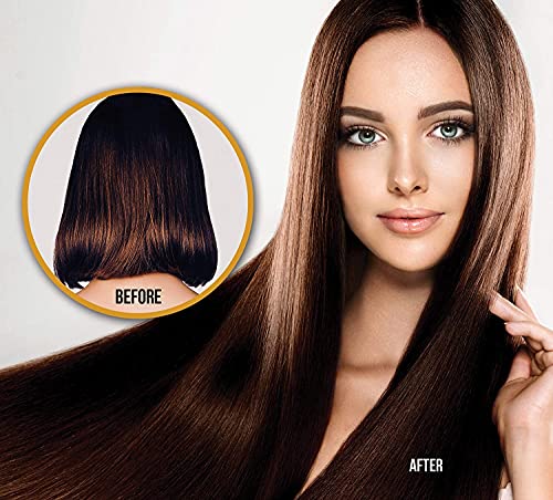 Difeel Basil Castor Oil Shampoo & Conditioner Set 16 oz Healthy Hair Growth - Image 6
