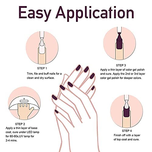 15ml UV LED Soak Off Gel Nail Polish Varnish for Professional Home Manicures - Image 7