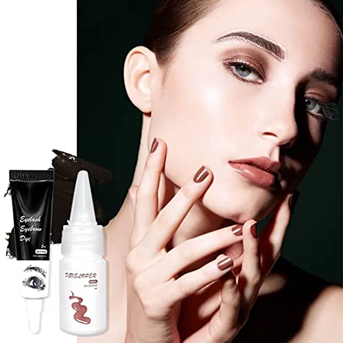 DIY Black Brow and Lash Tint Kit for Up to 6 Weeks of Vibrant Color - Image 4