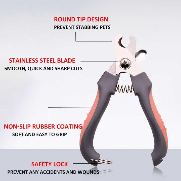 Dog & Cat Pets Nail Clippers and Trimmers - Pet Nail Cutter, with Safety Guard to Avoid Over Cutting, Free Nail File, Razor Sharp Blade - Professional Grooming Tool for Pets - Image 9