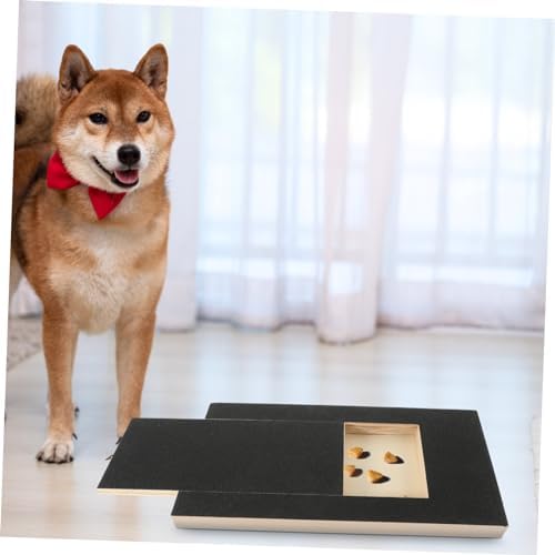 Dog Scratcher Dog Nail Scraper Toy Scrapper Pet Supplies Nail Filing Board for Dogs Nail Trimming Scratcher Dog Nail Grinder Board Scratch Pad for Dogs Nail Polish Wooden Pull-Out - Image 9