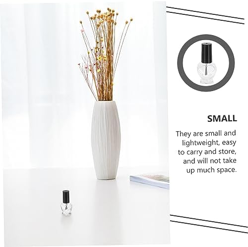 DOITOOL 20pc Empty Nail Polish Bottles with Brushes for Manicure and Storage - Image 4