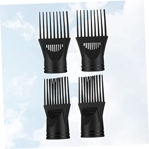 DOITOOL 4pcs Hair Teasing Comb Universal Diffuser Attachment Hair Diffuser Blow Dryer Barber Tool Comb Piece for Blow Dryer Blow Dryer Diffuser Attachment Wind Comb Hair Dryer Hair Comb - Image 7