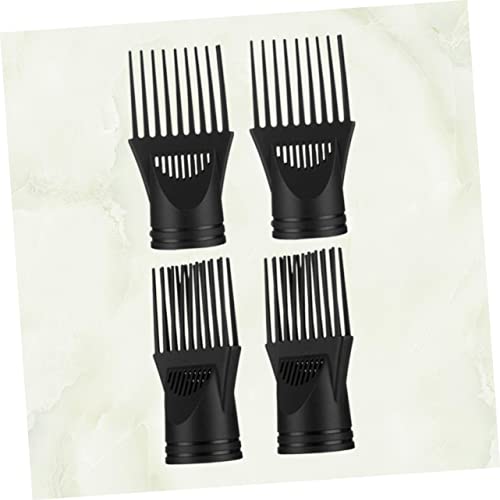 DOITOOL 4pcs Hair Teasing Comb Universal Diffuser Attachment Hair Diffuser Blow Dryer Barber Tool Comb Piece for Blow Dryer Blow Dryer Diffuser Attachment Wind Comb Hair Dryer Hair Comb - Image 2