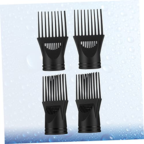 DOITOOL 4pcs Hair Teasing Comb Universal Diffuser Attachment Hair Diffuser Blow Dryer Barber Tool Comb Piece for Blow Dryer Blow Dryer Diffuser Attachment Wind Comb Hair Dryer Hair Comb - Image 6