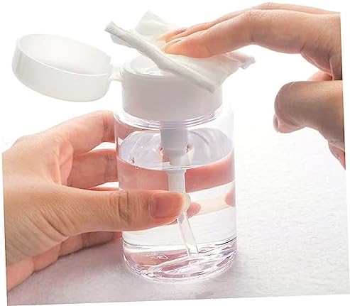 DOITOOL 8 Pcs Foam Dispenser Bottles Alcohol Dispenser Pump Bottle Dispenser Push Down Foam Pump Lockable Pump Dispenser Bottle Soap Makep Remover Bottle Mini Travel Squeeze Bottle White - Image 2