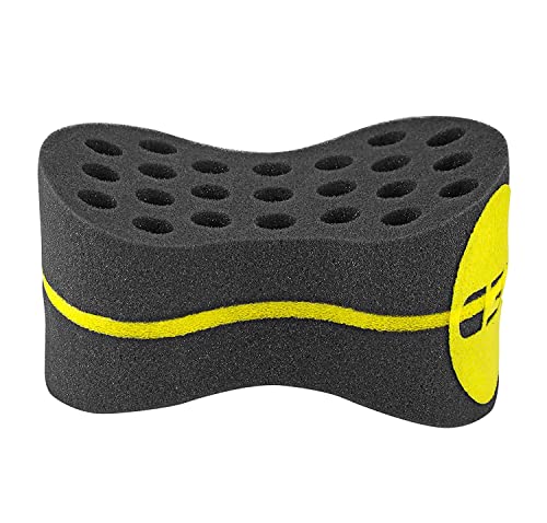 Double-Sided Hair Sponge for Black Men/Women, Hair Twisting Sponge/Twist and Curl Sponge Brush, Barber Curling Care Tool Brushes for Afro Curly Styling Dreads/Curls, Big & Small Holes (Black) - Image 3