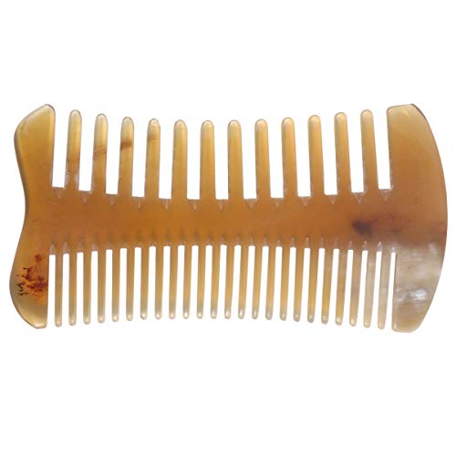 Double-sided Massage Comb Hair Brush Cleaner Tool Wide Double Sided Hair Comb Guasha Scraper Scalp Massager Comb Women Hair Brushes Ox Horn Comb Styling Comb Man Modeling