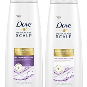 Dove DermaCare Scalp 2-Piece Anti-Dandruff Shampoo & Conditioner Set 12 oz Each