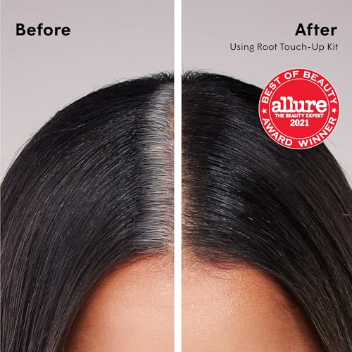 DpHUE Dark Brown Color Touch-Up Spray 2.5 oz and Vegan Root Touch-Up Kit - Image 5