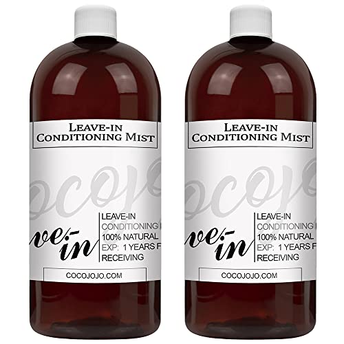 Dr Joe Lab Leave-in Conditioning Mist for Frizzy Hair, 64 oz Jumbo Size