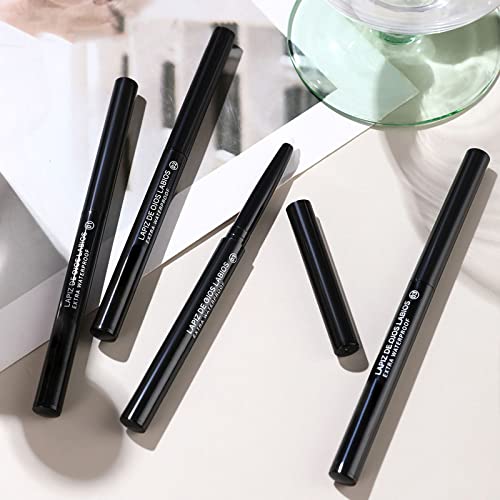 Drama Roller Eyeliner Glue Pen Female Novice Beginner And Sweat Proof Long Lasting Non Smudged White Pencil Liquid Pen Ointment Pen Eye Patch (C, One Size) - Image 4
