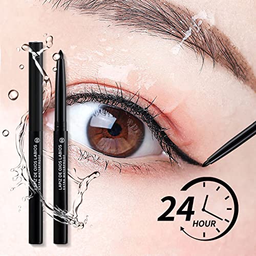 Drama Roller Eyeliner Glue Pen Female Novice Beginner And Sweat Proof Long Lasting Non Smudged White Pencil Liquid Pen Ointment Pen Eye Patch (C, One Size) - Image 5