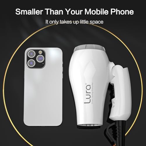 Foldable Dual Voltage Travel Hair Dryer Compact Design Easy Packing - Image 2