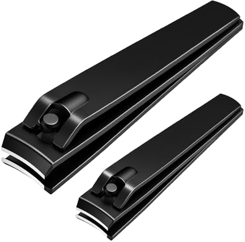 Heavy-Duty Stainless Steel Nail Clippers Set for All Nail Sizes and Conditions