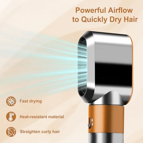 Dyson Airwrap Styler Pre-Styling Dryer Attachment Gold Replacement Nozzle - Image 4