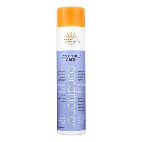 EARTH SCIENCE - CERAMIDE CARE: Fragrance Free Conditioner for Sensitive Hair and Scalp (10 oz.)