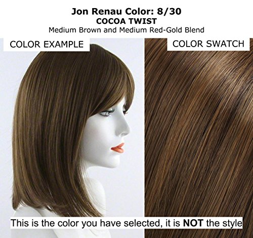 EasiPart French 12 Inch Human Hair Topper FS26/31S6 Salted Caramel Hairloss Solutions Booklet Included - Image 2