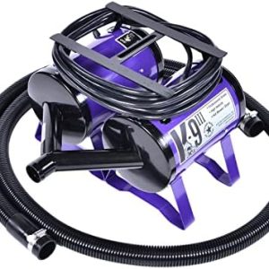 ECC K9 III Dog Blow Dryer- Heavy Duty Durable Design with High Performance for Professional Grooming and at Home