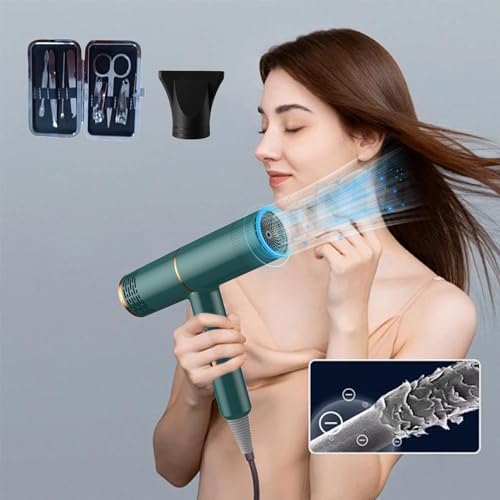 Electric Hair Dryer Deals of The Day Clearance Prime Deal of The Day Prime Today High-Power Electric Hair Dryer Home Hair Dryer Hair Dryers for Women Hot Wind Comb Hair Salon Blowing Comb
