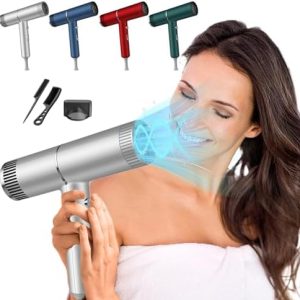 Electric Hair Dryer Electric Hair Care Dryer Home Hair Dryer Portable Quick Drying Hair Dryers for Women Hot Cool Wind Comb Hair Salon Blowing Dryer with Combs Suit