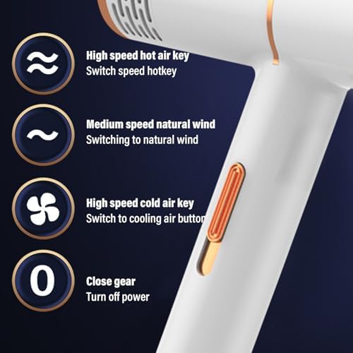 Electric Hair Dryer Sales Today Portable Hair Dryer For Home High-Power Electric Hair Dryer Home Hair Dryer Hot Wind Comb Hair Salon Blowing Comb Travel Hair Dryer Gifts For Women Overstock - Image 4
