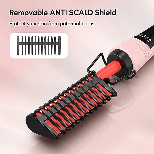 Terviiix Electric Hot Comb for Black Hair, Wigs, and Beard, Adjustable Temperature, Anti-Scald, 60 Min Auto Shut Off - Image 3