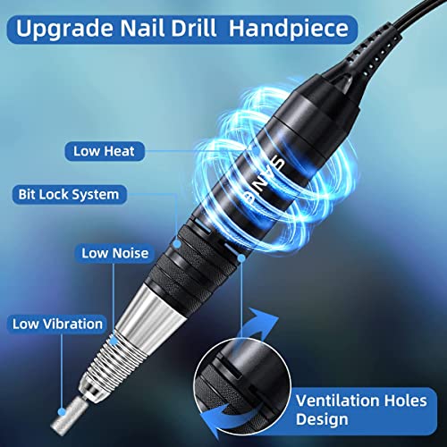 Pro 30000RPM Electric Nail Drill Machine with LED Display for Acrylic Gel Nails - Image 2