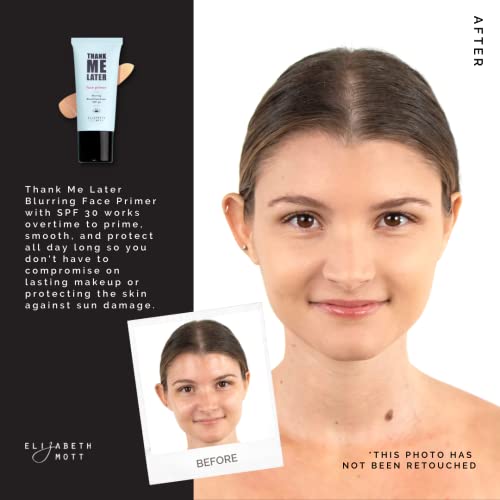 Elizabeth Mott Thank Me Later Eye Primer and Blurring Face Primer Set with SPF30, 2 Pieces, Cruelty-Free and Paraben-Free - Image 7