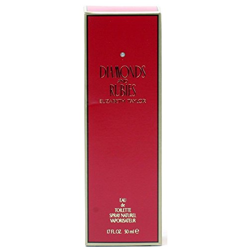 Elizabeth Arden Diamonds & Rubies Eau De Toilette for Women, 1.7 Fl Oz Spray