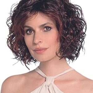 Ellen Wille Bundle - 2 Items: Onda Petite/Average Wig (item#1), Christy's Wigs Q & A Booklet (item#2) - Color: NUT-MULTI-SHADED