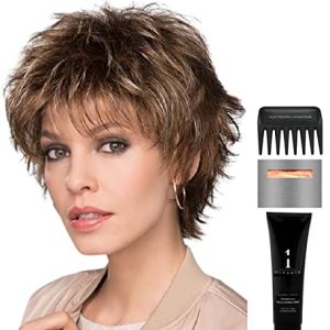 Ellen Wille Espresso Mix Synthetic Wig Bundle Medium with Wig, Shampoo, Cap, Comb, Booklet