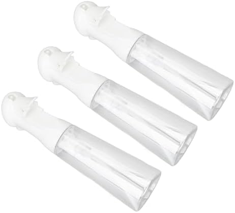 Empty Hair Spray Bottle, 3Pcs ABS Lightweight Refillable Fine Mist Spray Bottle Multipurpose for Salon for Hair Styling - Image 3