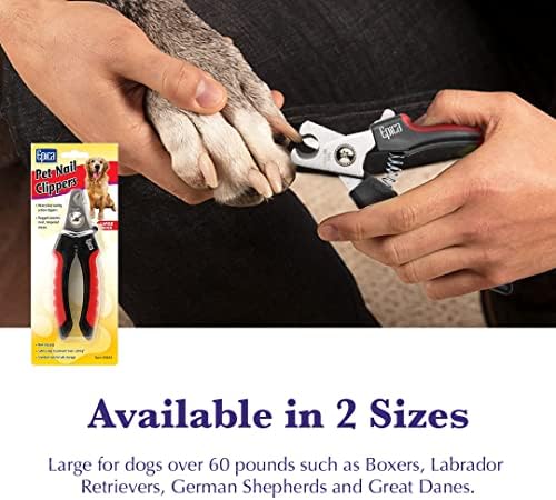 Epica Extra Large Heavy Duty Dog Nail Clippers with Safety Guard for Safe and Easy Grooming - Image 6