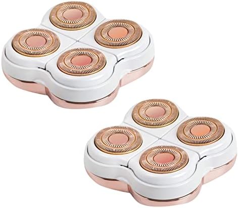 Electric Hair Removal Epilator with Replacement Head for Women and Men Body Bikini - Image 2