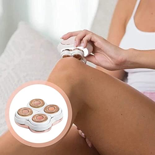 Electric Hair Removal Epilator with Replacement Head for Women and Men Body Bikini