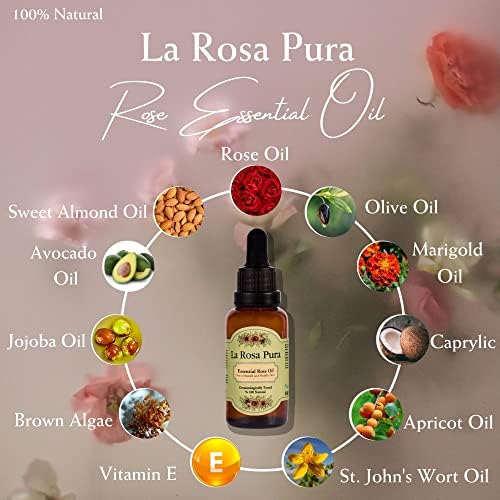 Organic Rose Oil Serum for Skin Healing and Aromatherapy 50ml Capacity - Image 5