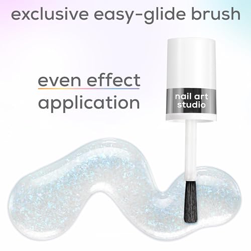 essie Nail Art Studio Special Effects Nail Polish, Pearl, Vegan, Blue Nail Polish, Frosted Fantasy, 0.46 Fl Oz - Image 5