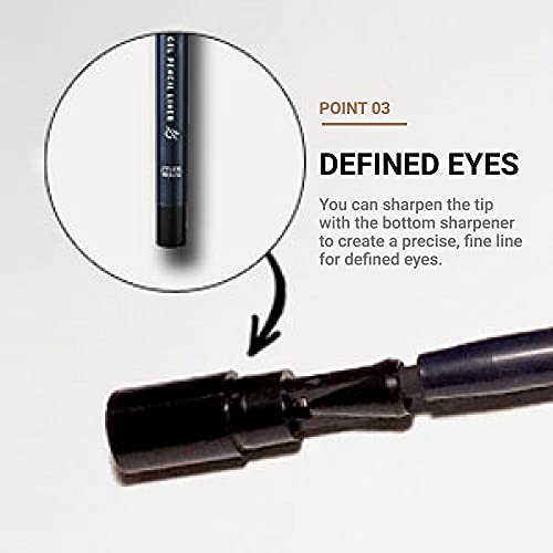 ETUDE Proof 10 Gel Pencil Liner 0.3g (#2 Dark Cacao) (21AD) | Creamy Gel Texture Eyeliner with Wearable Shades to Create Precise Line Eye Makeup without Efforts - Image 6